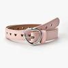 Cowhide Elegant Twolayer Womens Belt Trendy Korean Style For Students Young