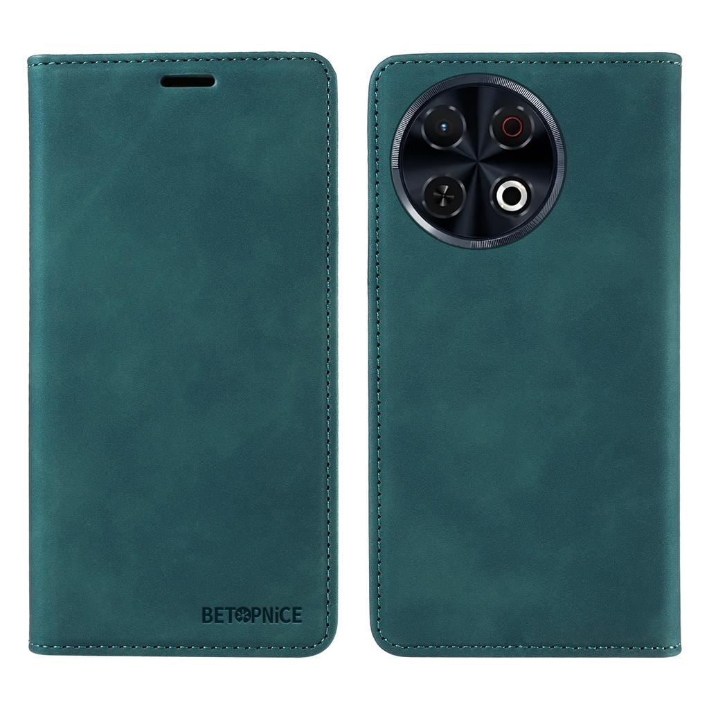 BETOPNICE 003 For TECNO Spark 30 Pro 4G Wallet Case Leather Phone Cover with Stand