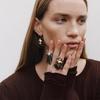 Retro Opening Insect Ring Metal Cicada And Beetle Animal Ring Women'S Trend Jewelry Accessories