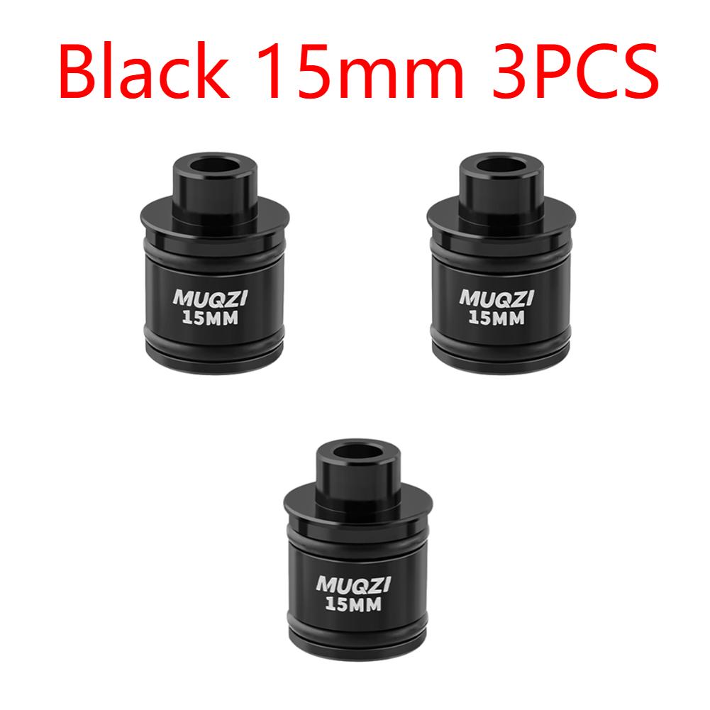 3-10PCS Aluminum Alloy Bike Hub Thru Axle Adapter Quick Release Stable Bike Hub Converter Bike Thru Axle Quick Release Adapter