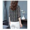 Women's Fashion Casual Summer Spring Plaid Print Short Sleeve POLO Neck Blouses & Shirts