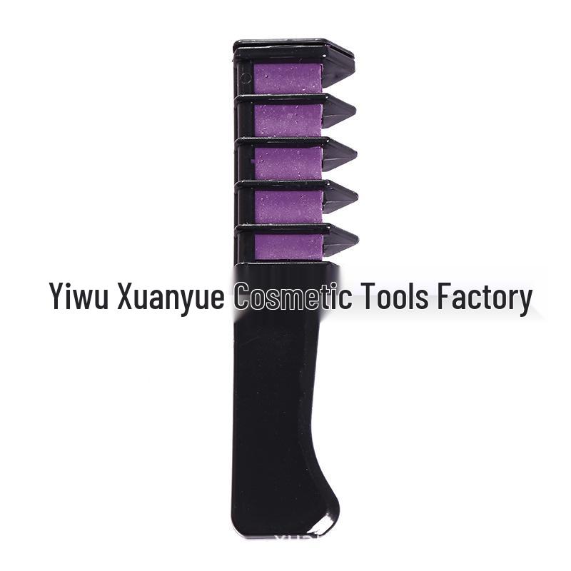 Mehrfarbiges Einweg-Mini-Haarfärbe-Kammset