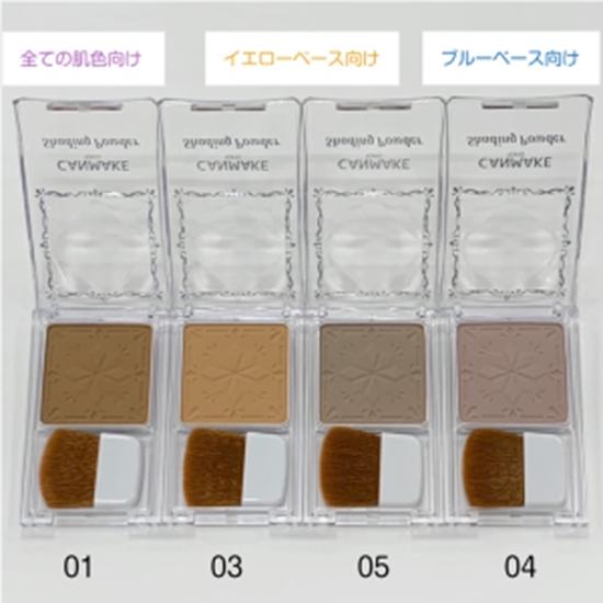 CAMMAKE Pudr na konturování 5g04 Ledově šedohnědý