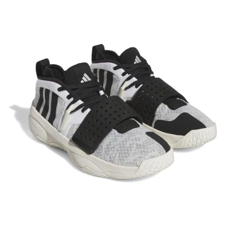 adidas Dame 8 EXTPLY White Black Men Sneakers Footwear-White Core-Black Off-White ID5678