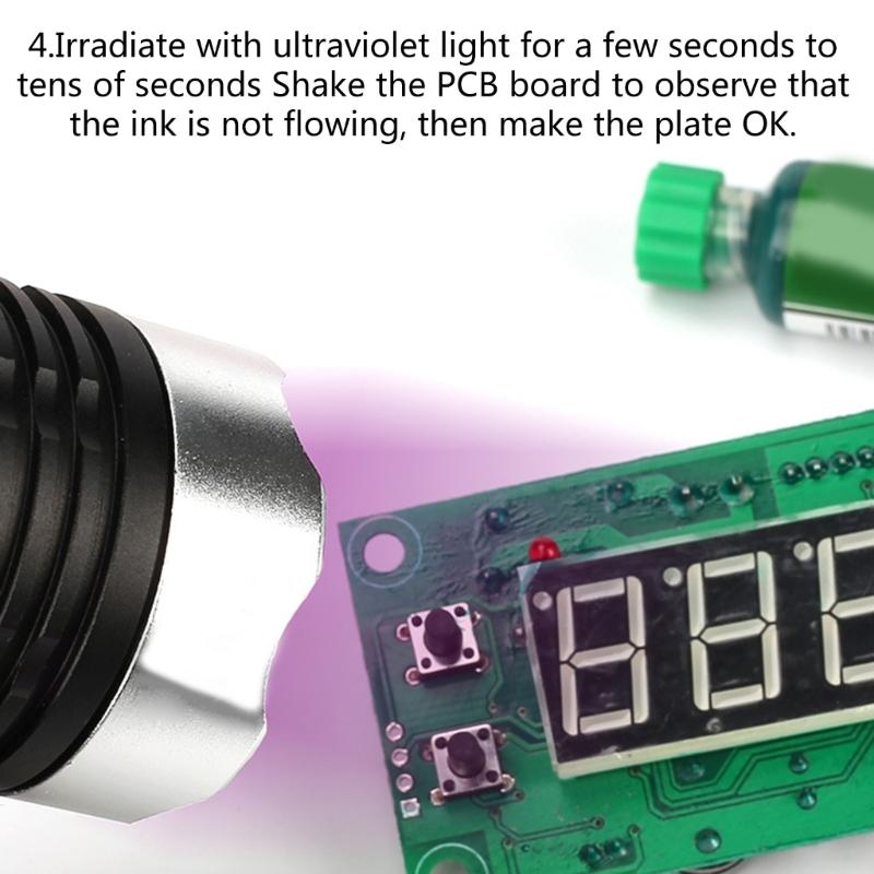 High Efficiency Light Activated Solder Pastes Reactive Solder Mask 100g/100cc for Electronic Board Maintenance