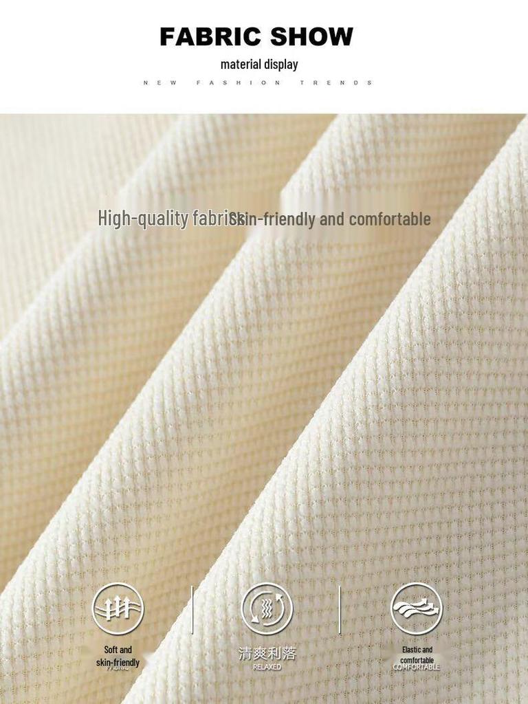 Herren Winter Fleece Halbhoher Kragen Strickware