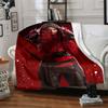 1pc Descendants The Rise of Red1 Blanket, Gift, for Men and Women, Soft Blanket, Good for Sofa Bed Couch Travel, Lightweight Flannel Blanket