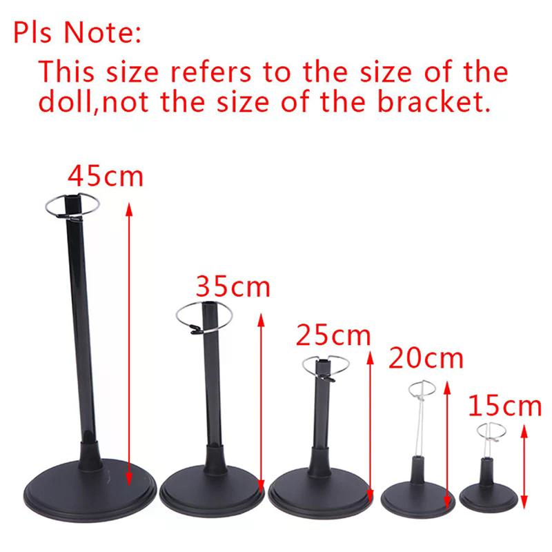 Doll Bracket Accessories Adjustable Metal Dummy Puppet Stand Holder Support Perfect Gift For Kids Safe For Children
