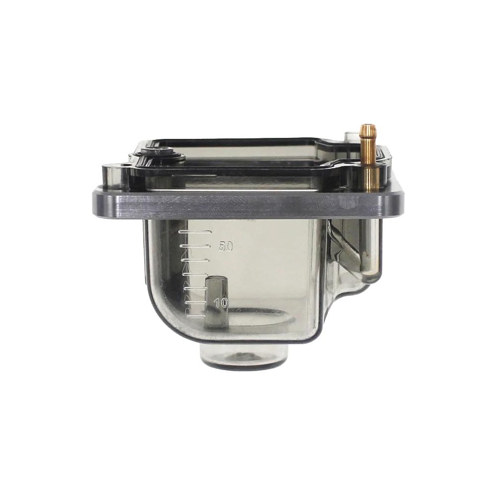 Carburetor Clear Float Bowl Carb Clear Bottom Transparent Float Bowl Oil Cup for PWK 21 24 26 28 30 32 34mm Multiple Colors