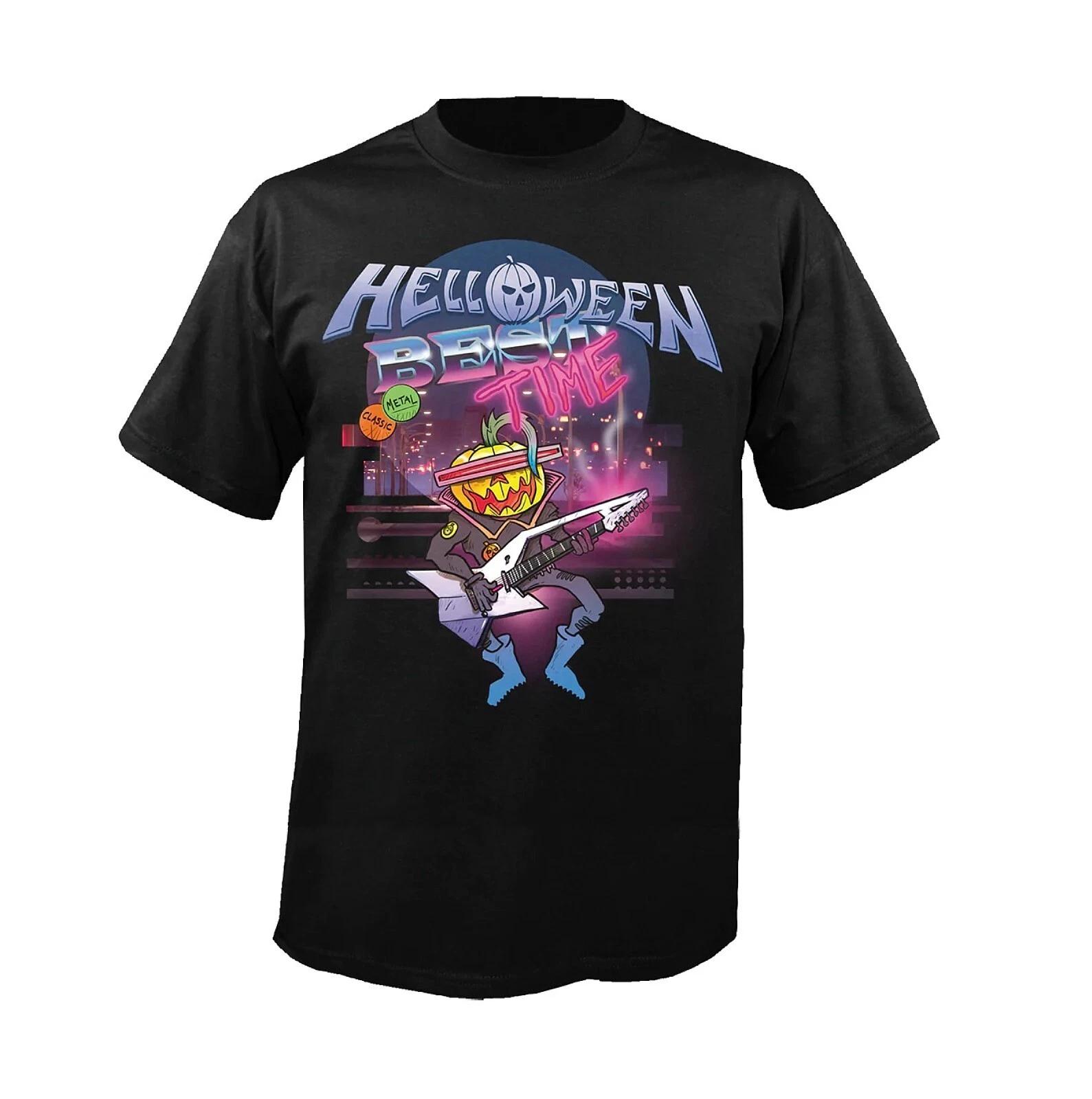 HELLOWEEN cd lgo BEST TIME Official SHIRT 2XL New keeper walls oath raw gambling 3XL