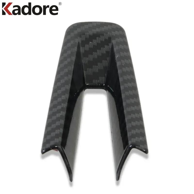 Car Steering Wheel Panel Cover Trim For Mazda 3 Axela BP      2024 2025 Carbon Fiber Interior Accessories