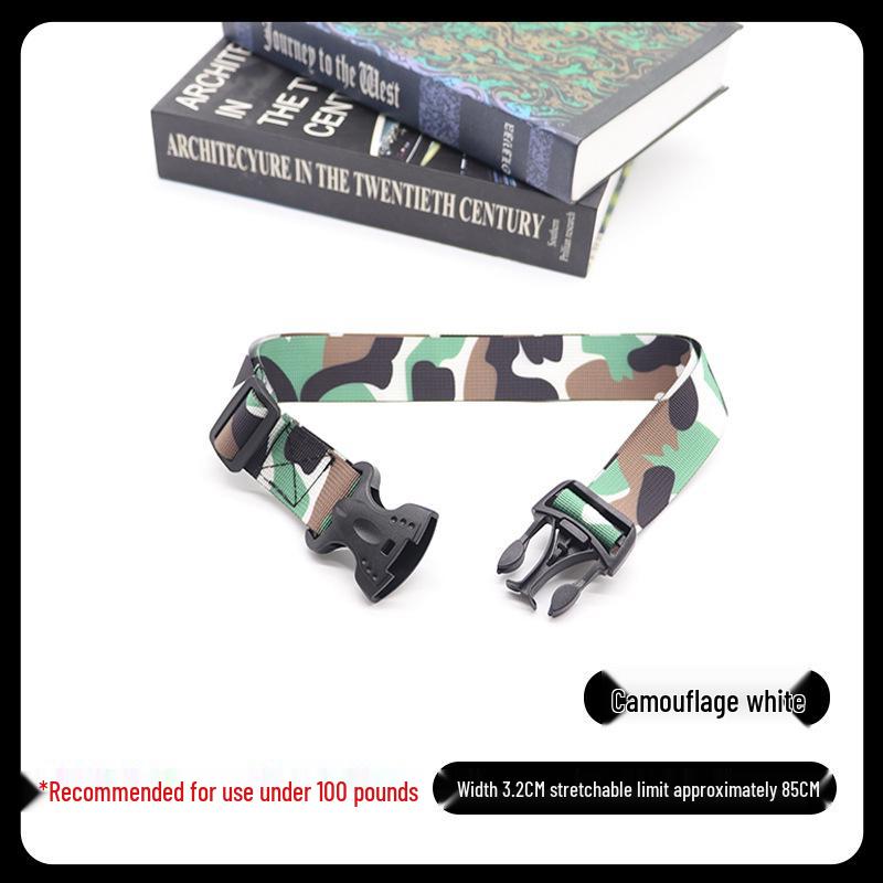 Military-Style Outdoor Training Belt for Teens and Students - Thickened Insert Buckle