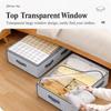 Dust-Proof Clothes Storage Bag Clear Window Bedding Storage Box  Under Bed Storage