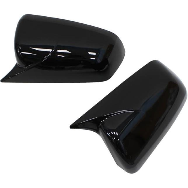 

Compatible For Mitsubishi Lancer X 10 EX EVO 2008-2016 Side Door Rearview Mirror Cover Cap Trim Shell Sticker Car Styling Accessories Part(Carbon Gloss Black