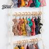 Hair Accessories Organizer Style Cotton Installation Hand Holder Easy Claw Clip Knitting Boho Wall Mounted