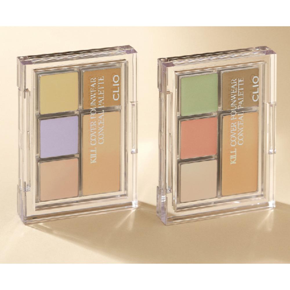 Clio Kill Cover Founwear Conceal Palette 2 Types / Concealer