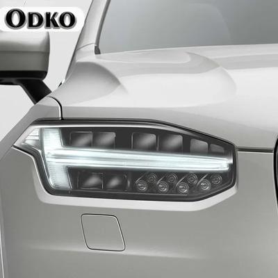 Film de protection Transparent en TPU pour phare avant de voiture, 2 pièces, autocollant pour Volvo XC90 XC40 XC60 S60 S90 V60 V90, accessoires