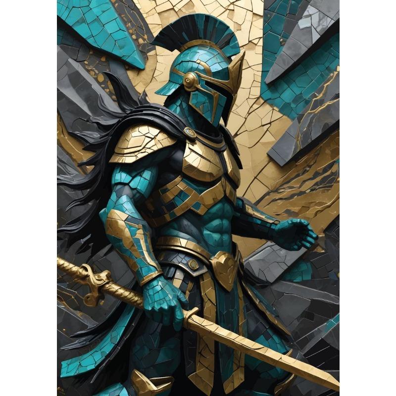 Diamond Mosaic Art PandaLionCatDragonPhoenix Animal Astronaut Racing Scenery Poster Canvas Painting Wall Art Pictures Home Decor