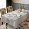 Nordic Rectangular PVC Tablecloth Waterproof Stain Resistant Bohemian Party Table Cover