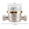 Contor de apă rece de 15 mm 1/2 inch Citirea debitmetrului cubic 360 Contor rotativ reglabil pentru apă