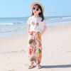 Outfit Genitori-Figli Estate 2025: Completo Pantaloni Lunghi Madre-Figlio/Figlia per Tre/Quattro