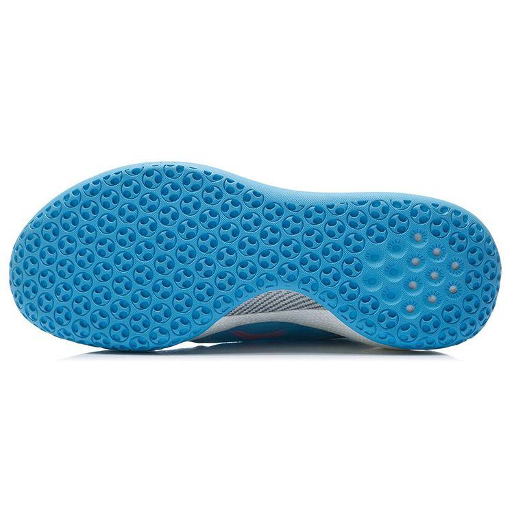 Li Ning Yu Shuai 14 Low Anti-Slip Durable Support Rebound Basketball Shoes Men sneaker Moon-White Blue ABAR123-7