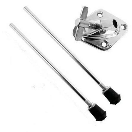 Drum Kit Accessories: Metal Tom-Tom Legs, Drum Bases, Legs, and Bass Drum Feet