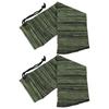 2Pcs 15in Hunting Dust Cover Gun Storage Bag Socks Protective Cover Supply Equipmentgreen