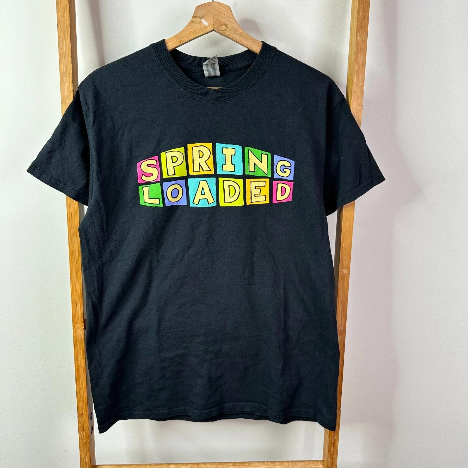 Spring Loaded Festival Shirt Mens Medium 2021 Tour Australia Rock Punk S