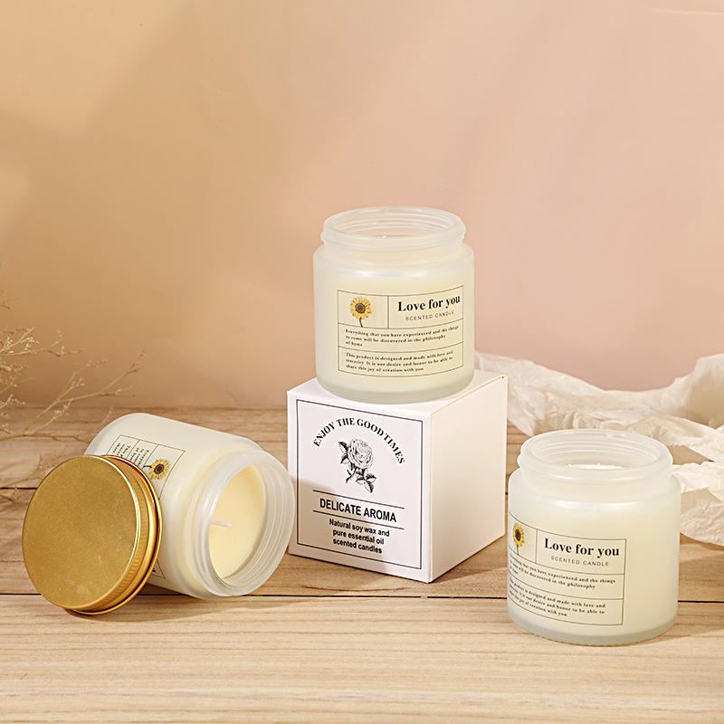 Glass Aroma Candle Souvenir Ornaments for Homeless Fragrance Candles