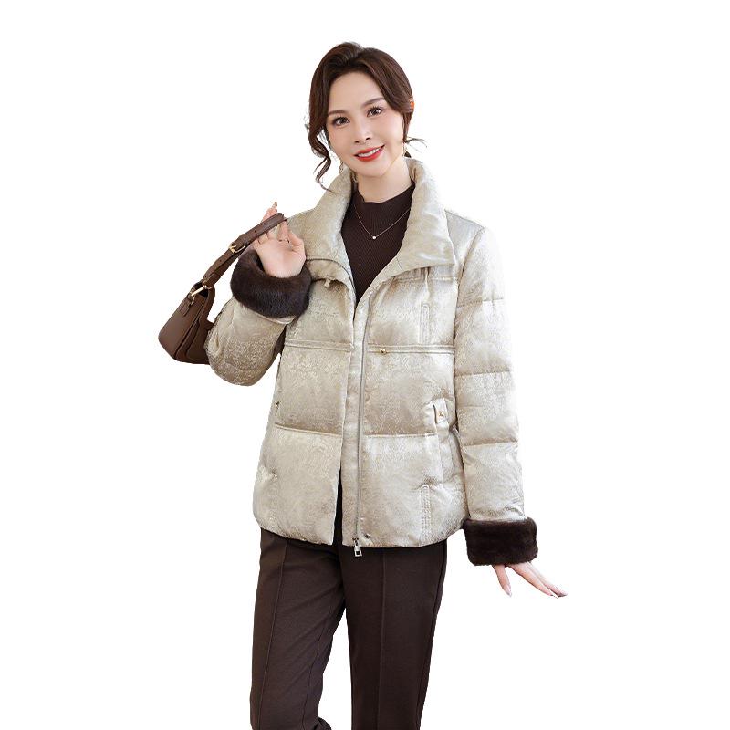 Stylish 2025 Winter Down Jacket for Middle-Aged & Older Women