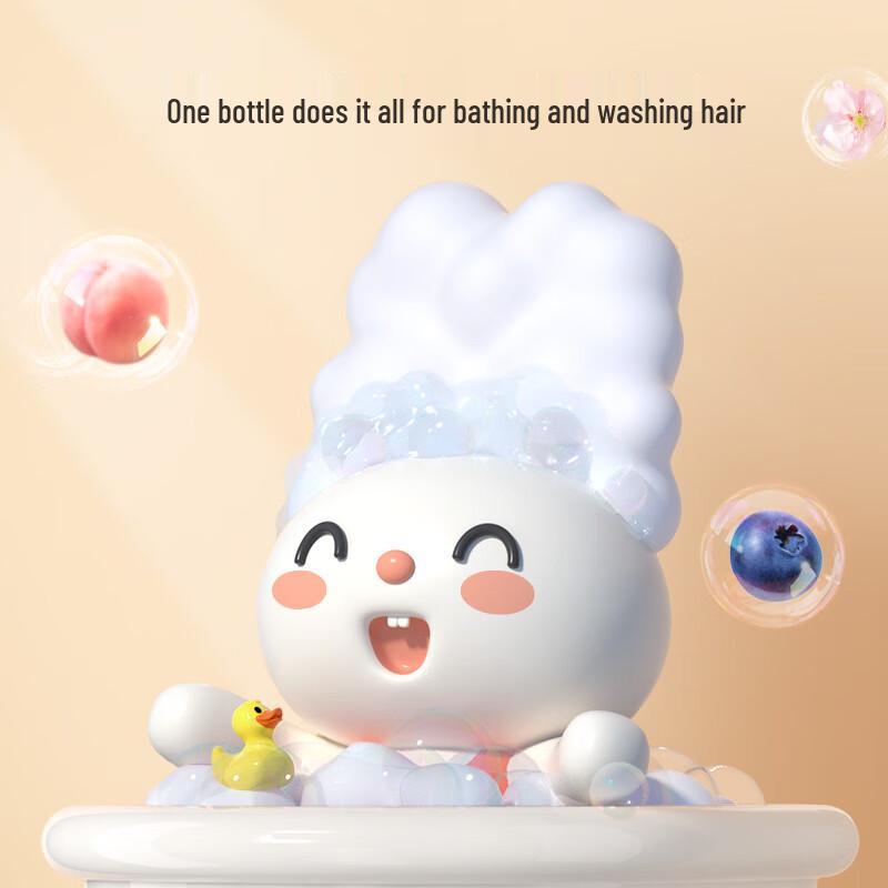 YEEHOO Kids 2-in-1 Foaming Shampoo & Body Wash