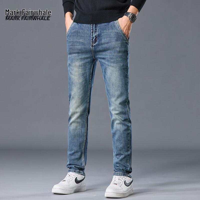 

Мужские джинсы Mark Fairwhale из выстиранного денима прямого кроя 36
