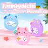 Tamagotchi Paradise Case 3x High Rebound Protective Cute Protective Case with Strap [Srelirly] Cover, Shockproof, Drop-Resistant, Dustproof,