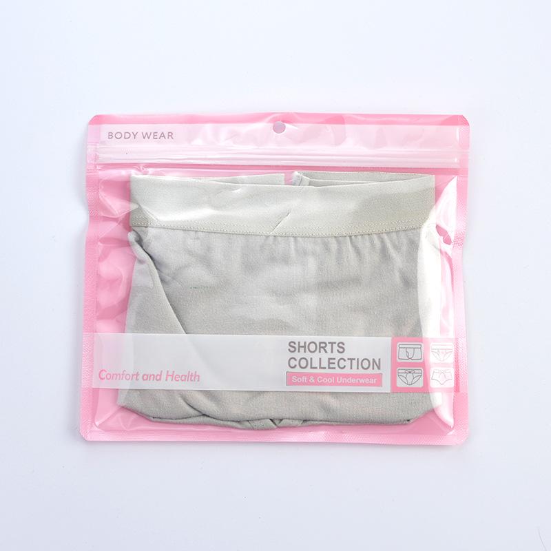 Individually Packaged: Girls' Breathable Cotton Mid-Waist Solid Underwear for Students