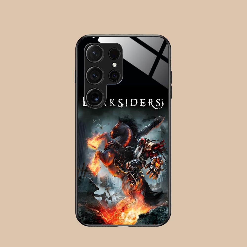 Game Darksiders Mobile Phone Case for Samsung Galaxy A56 55 54 53 52 51 36 35 34 23 16 15 5G Glass Colorful Cover Luxury Cover