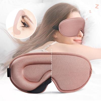 Silk Sleeping Mask Soft Smooth Sleep Mask For Eyes Travel Shade Cover Rest Relax Sleeping Blindfold Eye Cover Sleeping Aid MYY