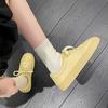 Korean version of light casual comfortable campus women's shoes 2025 autumn new sports shoes casual versatile flat baseplate shoes