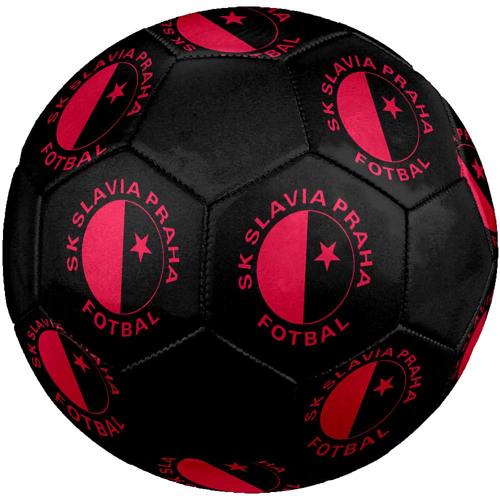 SK Slavia Praha Soccer Ball, Colorful, Suitable for All Ages, Machine-stitched, PVC Material, Competition Grade, Durable and High Bounce