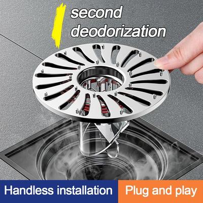 Insect Prevention Floor Drain Core Anti Odor Sewer Strainer Plug  Kitchen Bathroom Accessories