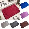 Durable PVC Liner Water Shower Coral Velvet Carpet Quick-drying Bathroom Mat Door Slip-free With Non-slip