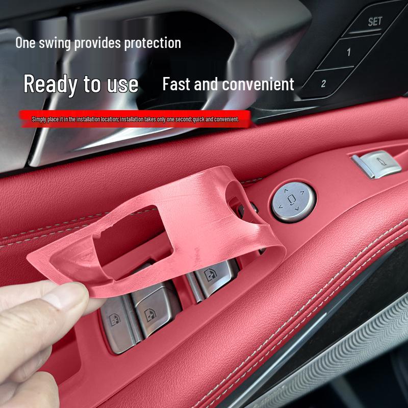 Interior Upgrade Kit for BMW X5, X6, X7 (2019-2025): Window Button Frames & Lift Panels