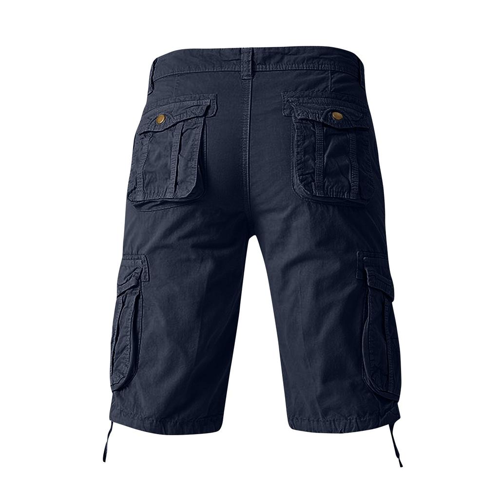Men's Cargo Shorts, Lightweight and Durable, Multi-Pocket Design for Outdoor Hiking and Casual Wear