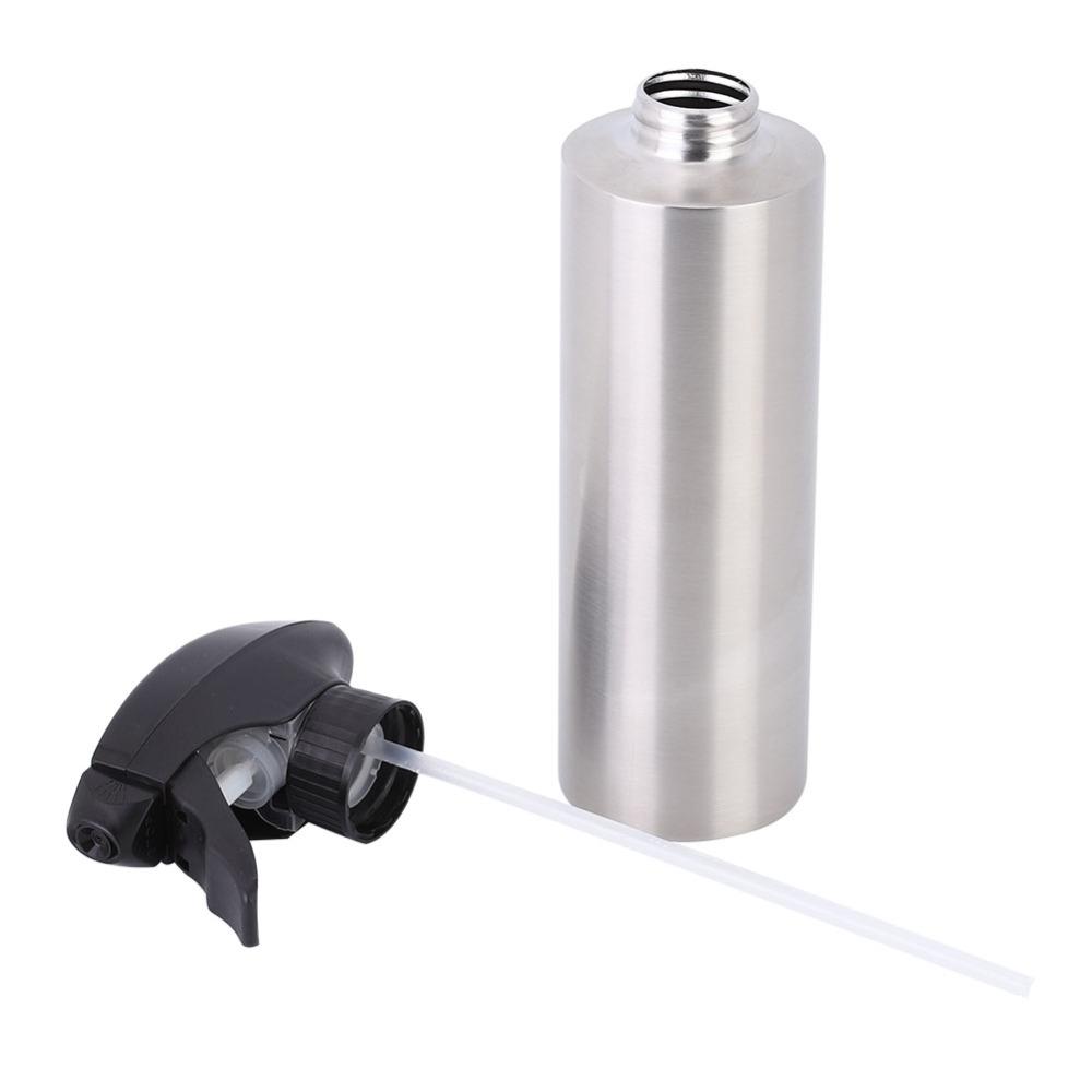 304 Stainless Steel Oil Sprayer Portable Durable Oil Dispenser Detachable Good Sealing Olive Oil Spray Bottle Air Fryer
