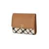 Brown Check Dd Logo 3 Fold Wallet Dcwa5e428w2
