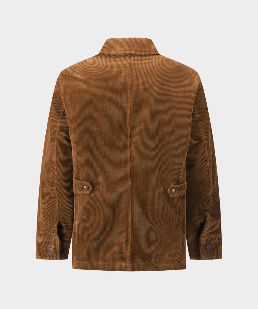 Brooks Brothers Corduroy Chore Jacket (Brown) (Bbotmbf303)