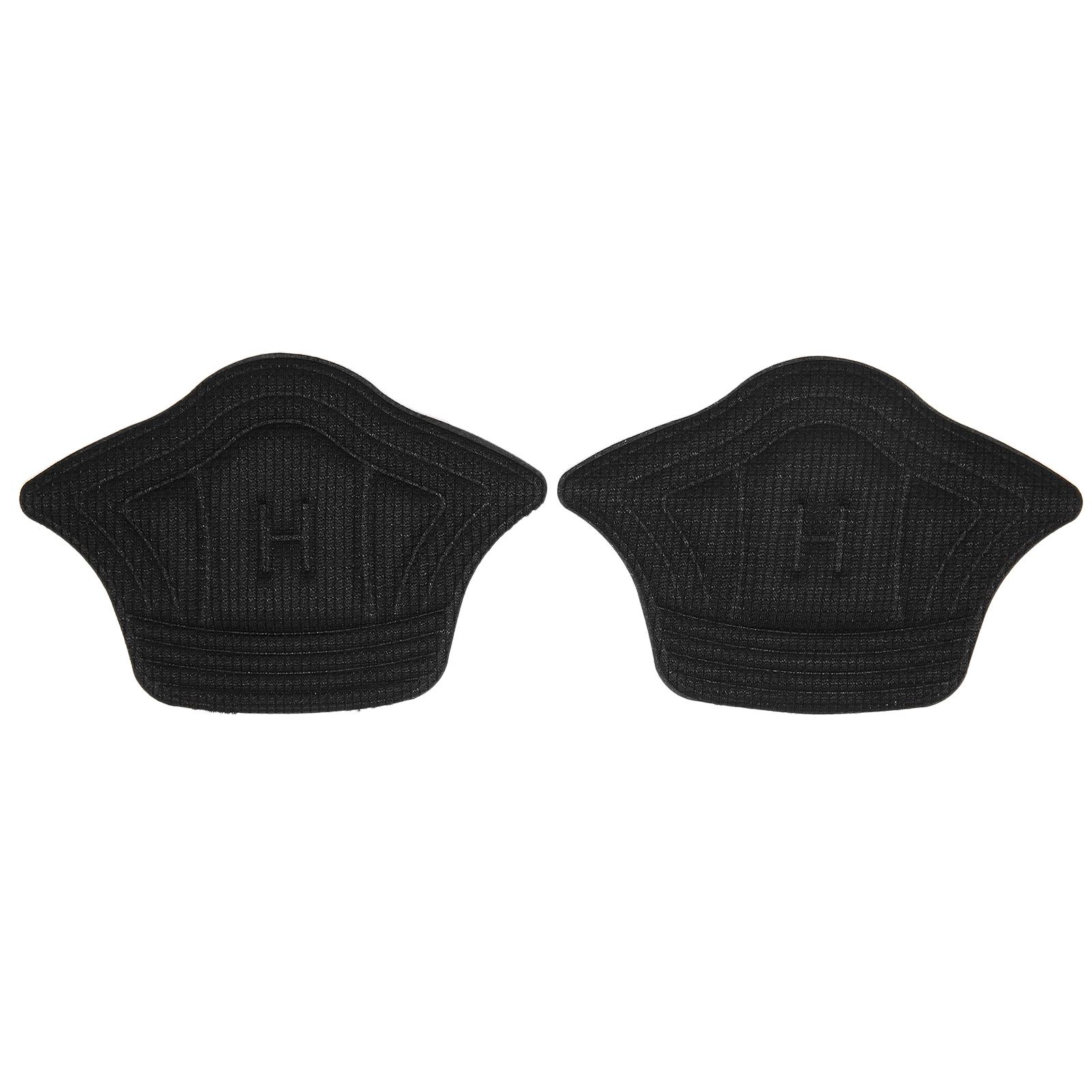 

SelfAdhesive Heel Grips Liner NonSlip Shoe Heel Pads Foot Care Protector Grips Liners(Black ) чорний