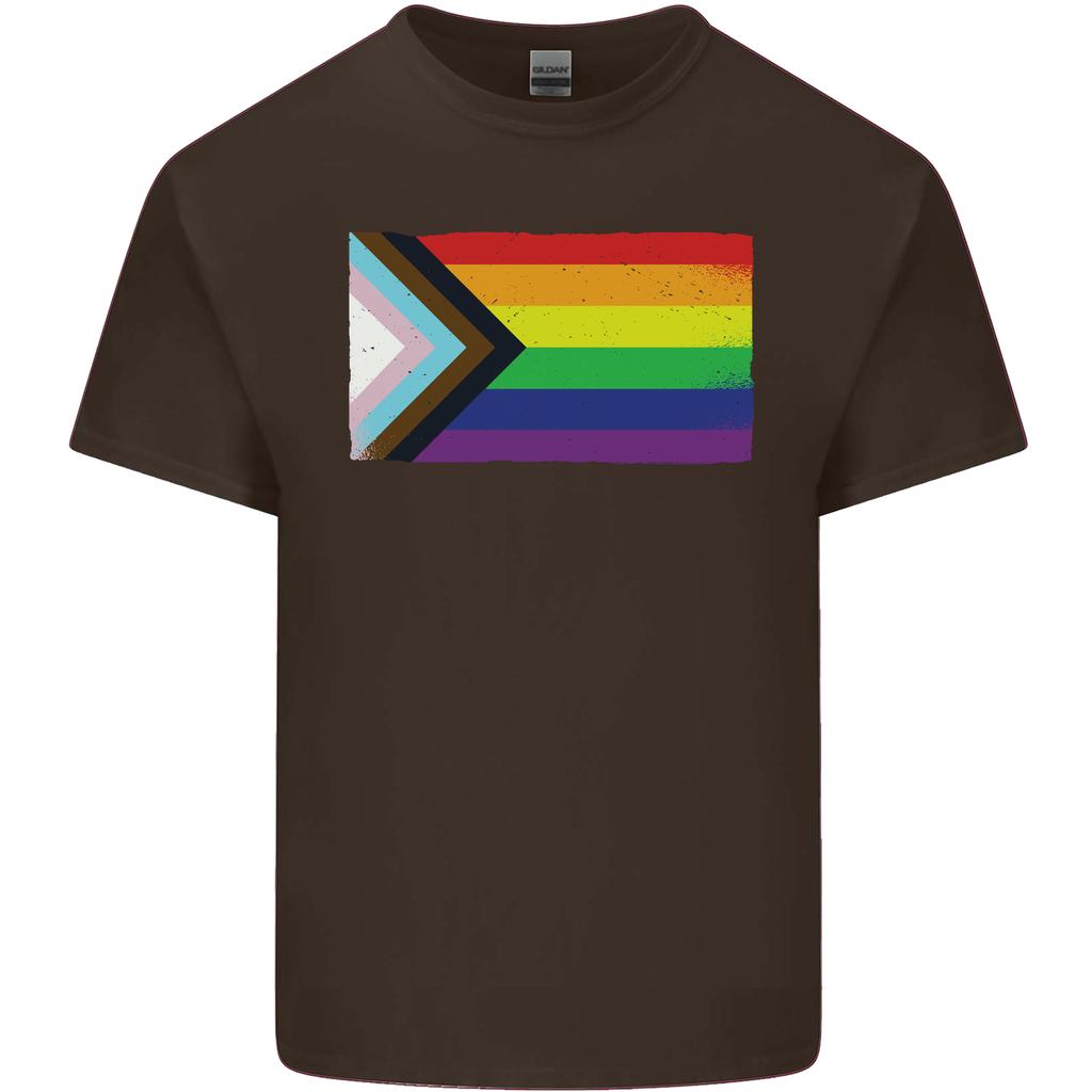 LGBTQ Flag Gay Pride Awareness Day LGBTQ Unisexs Light Cotton TShirt