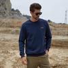 Jeep Men's Casual Loose Fit Crew Neck Sweatshirt