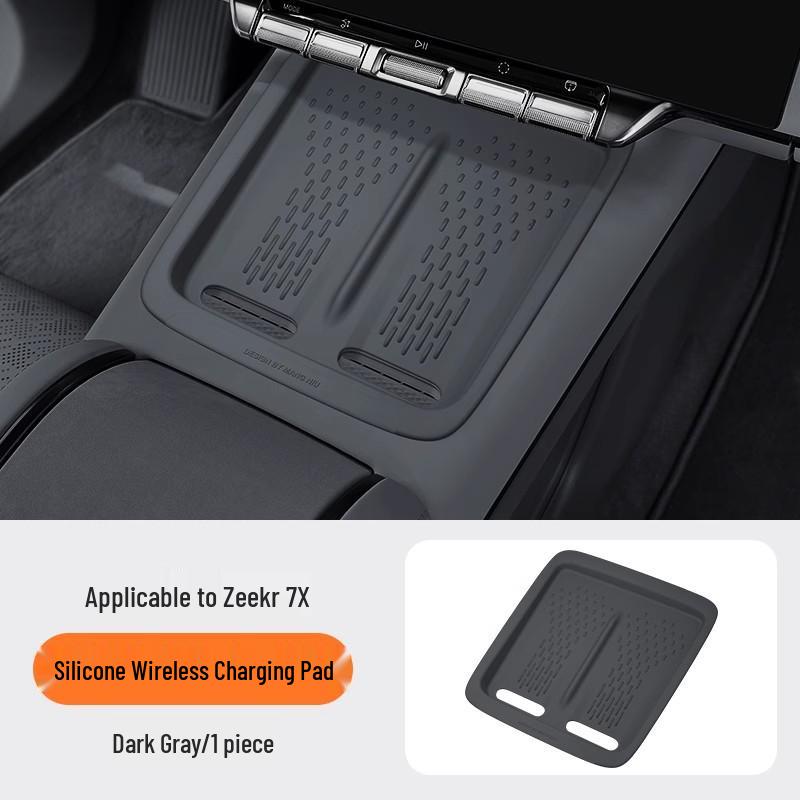 Caixas de Armazenamento Ocultas Compatíveis para 25 Modelos Zeekr 7X: Porta, Console Central, Debaixo do Assento, Apoio de Braço em Silicone
